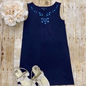 GAP Tank dress with neckline details.